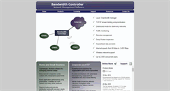 Desktop Screenshot of bandwidthcontroller.com